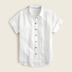 Relaxed-fit short-sleeve Baird McNutt Irish linen shirt  xs